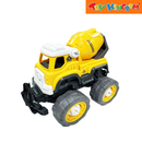 4 Wheeler Construction Mixer Vehicle