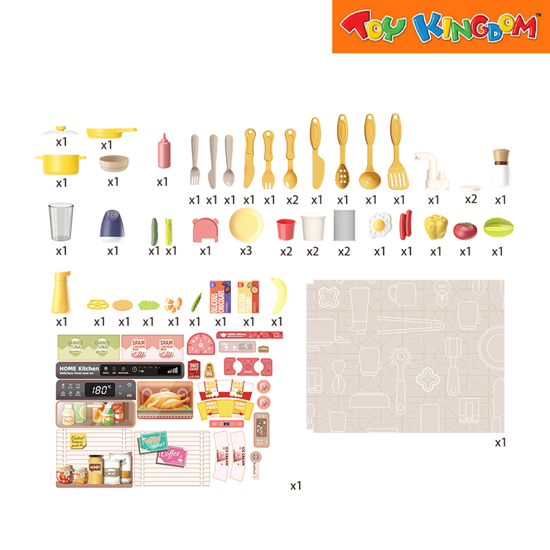 78 cm European Spray Kitchen 50 pcs