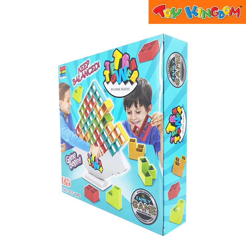 Tetra Tower Balance Blocks Game Set