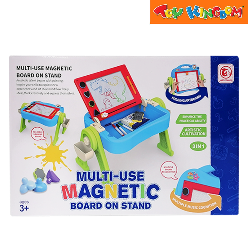 Multi-Use Magnetic Board On A Stand