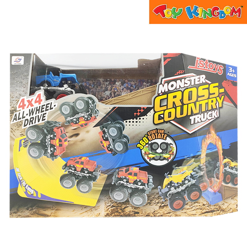 Monster Cross-Country Truck Playset