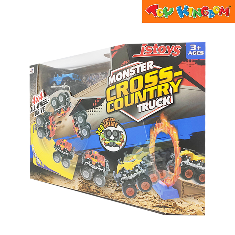 Monster Cross-Country Truck Playset