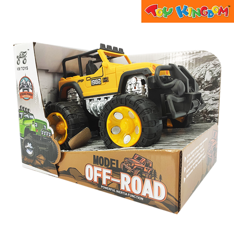 Toy Off-Road Friction-Pull Back Vehicle
