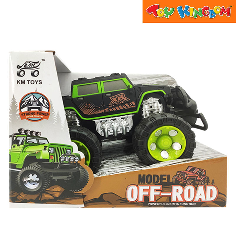 Toy Off-Road Friction-Pull Back Vehicle