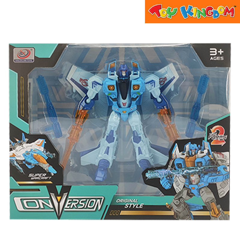 Conversion Super Warcraft Transformer Figure