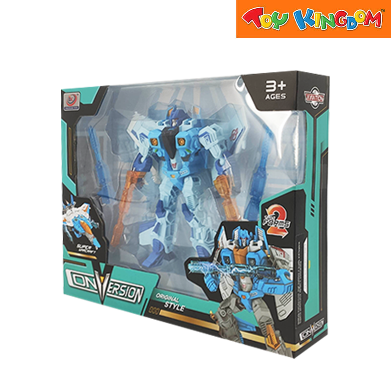 Conversion Super Warcraft Transformer Figure