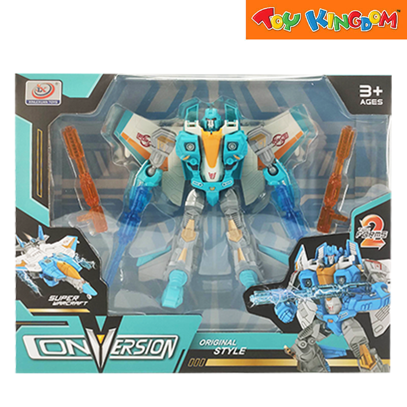 Conversion Super Warcraft Transformer Figure