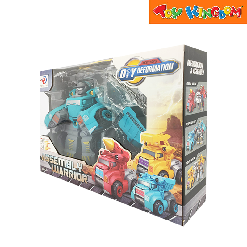 Deformation Assembly Warrior Transforming Robot