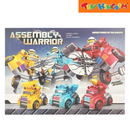 Deformation Assembly Warrior Transforming Robot