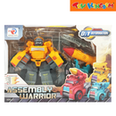 Deformation Assembly Warrior Transforming Robot