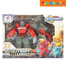 Deformation Assembly Warrior Transforming Robot