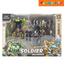 X-Warrior Burst Out Soldier Alliance Transforming Robot - Random Assortment