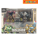 X-Warrior Burst Out Soldier Alliance Transforming Robot - Random Assortment