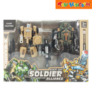 X-Warrior Burst Out Soldier Alliance Transforming Robot - Random Assortment