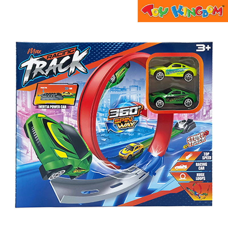 Railway Stunt Car Track Set