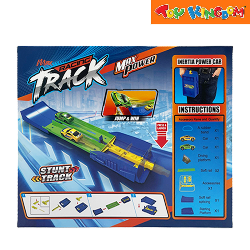 Railway Stunt Car Track Set