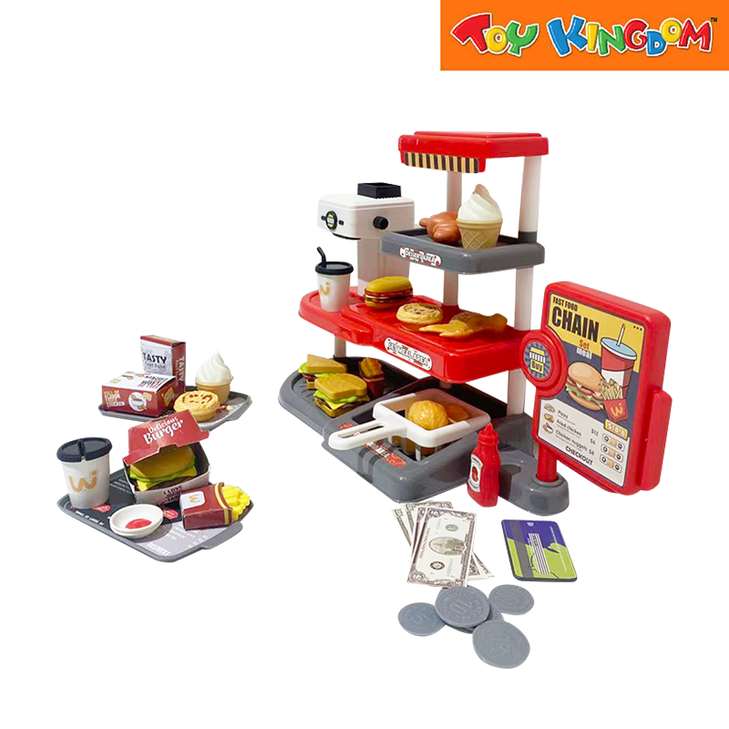 Fast Food Chain Pretend Playset