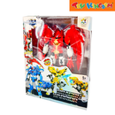 Dino God of War Morph Chariot Transforming Toy Robot