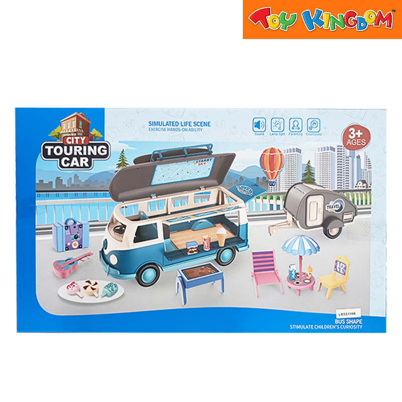 City Touring Car Toy Playset