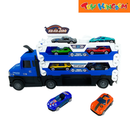 Six-Six-Zero 2-in-1 Track Deformation Storage Truck Toy Set