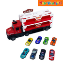 Six-Six-Zero 2-in-1 Track Deformation Storage Truck Toy Set