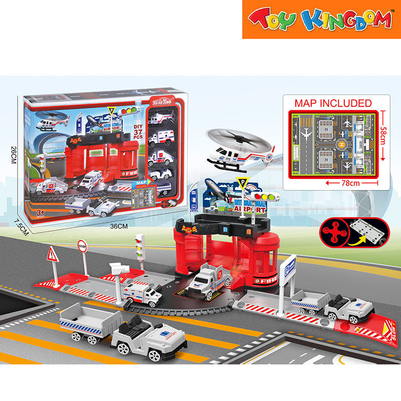 Six-Six-Zero Inter-Station Airport Toy Set