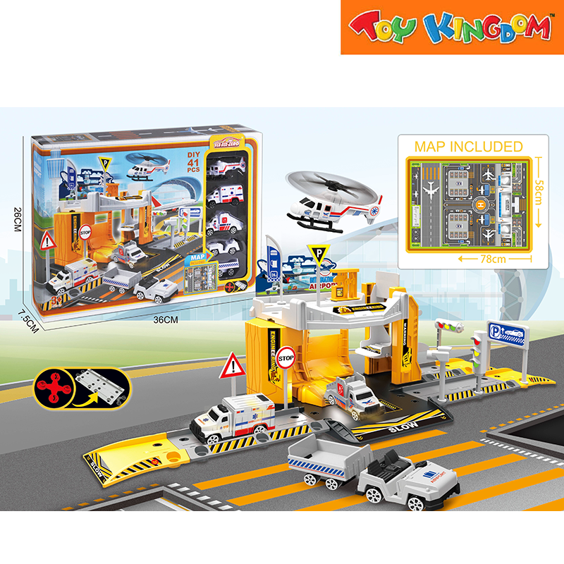 Six-Six-Zero Inter-Station Airport Toy Set