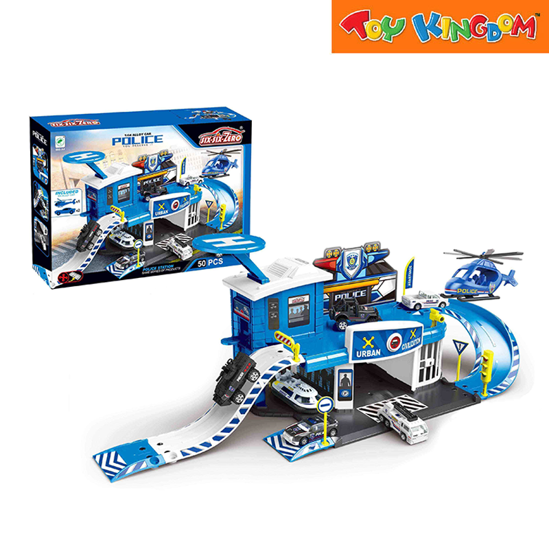 Six-Six-Zero Police / Fire Station Playset