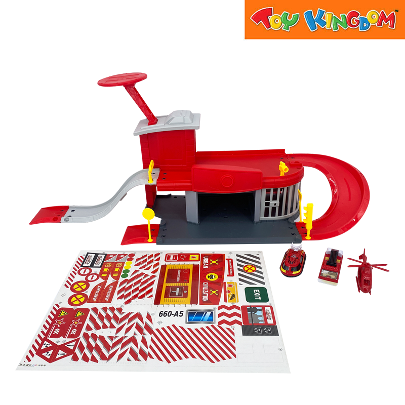 Six-Six-Zero Police / Fire Station Playset