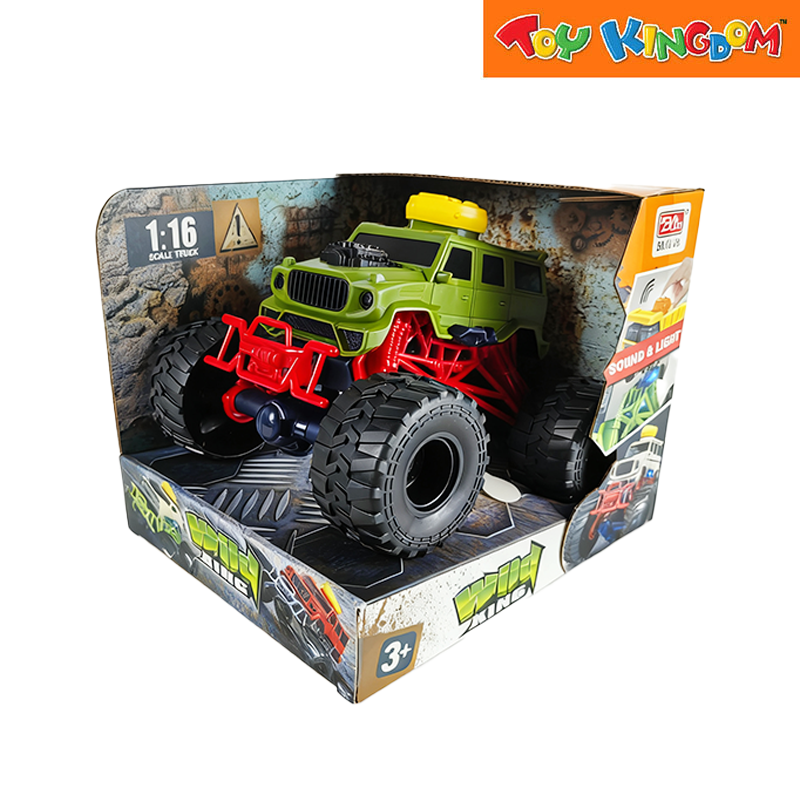 Friction Big Wheel Car with Sound and Light