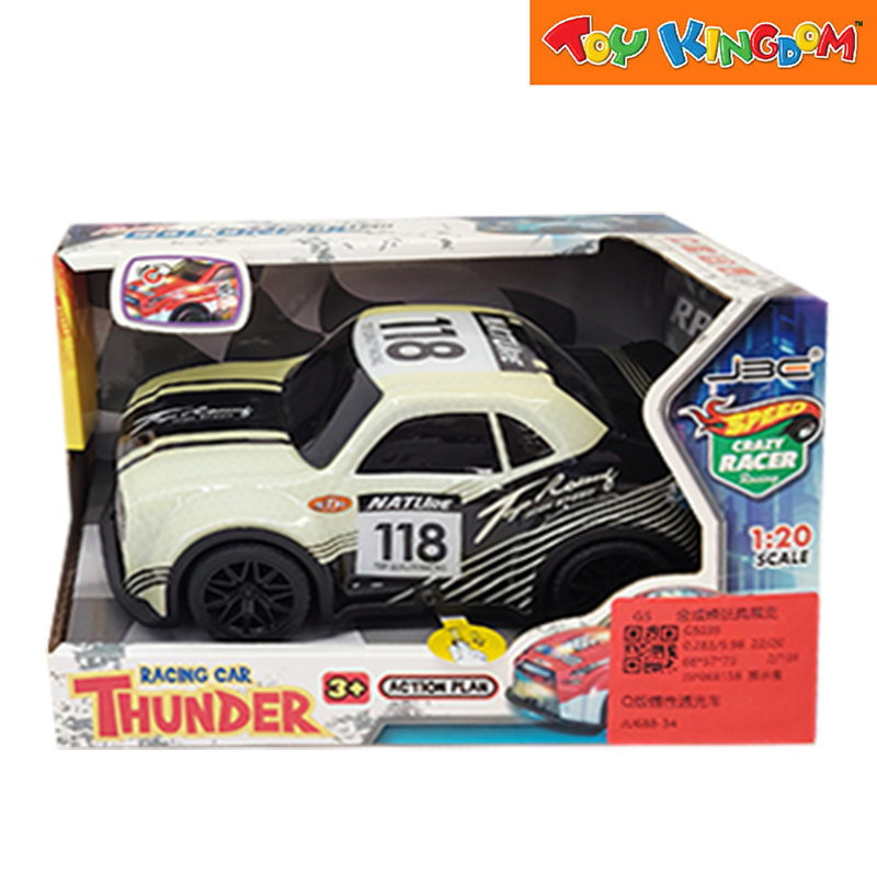 Crazy Racer Racing Car Thunder Playset