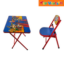 Justice League Metal Table and Chair Set