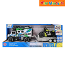 Friction-powered Recreational Vehicle Transporter Set in Random Assortment