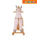 Plush Unicorn Rocking Horse