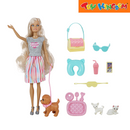 11.5" Solid Body Doll with Accessories 2 Asst - Random Assortment