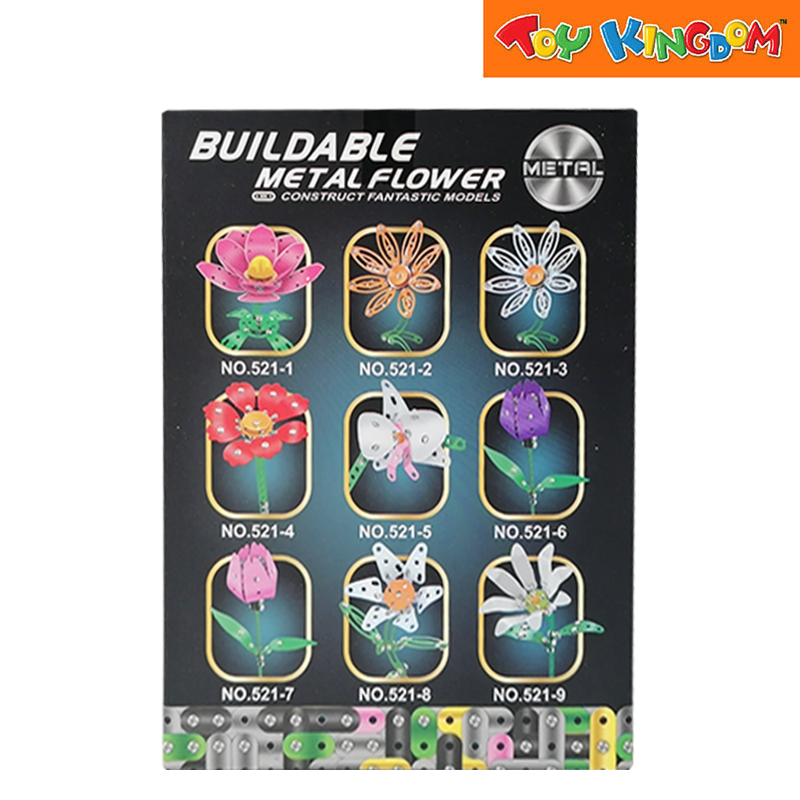 Buildable Metal Flower Puzzle Set – Toy Kingdom