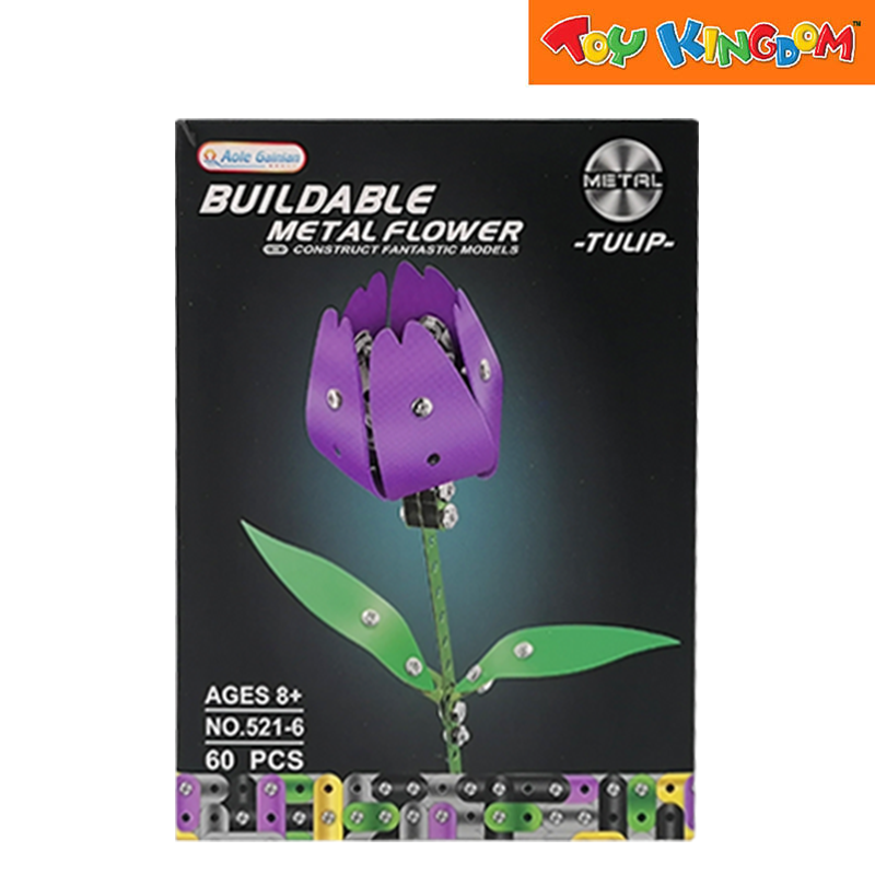 Buildable Metal Flower Puzzle Set – Toy Kingdom