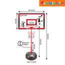 Rival Basketball Kids' Basketball Hoop Set