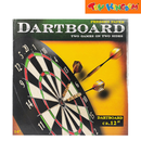 Double-sided Pressed Paper Dartboard Set 12 inch