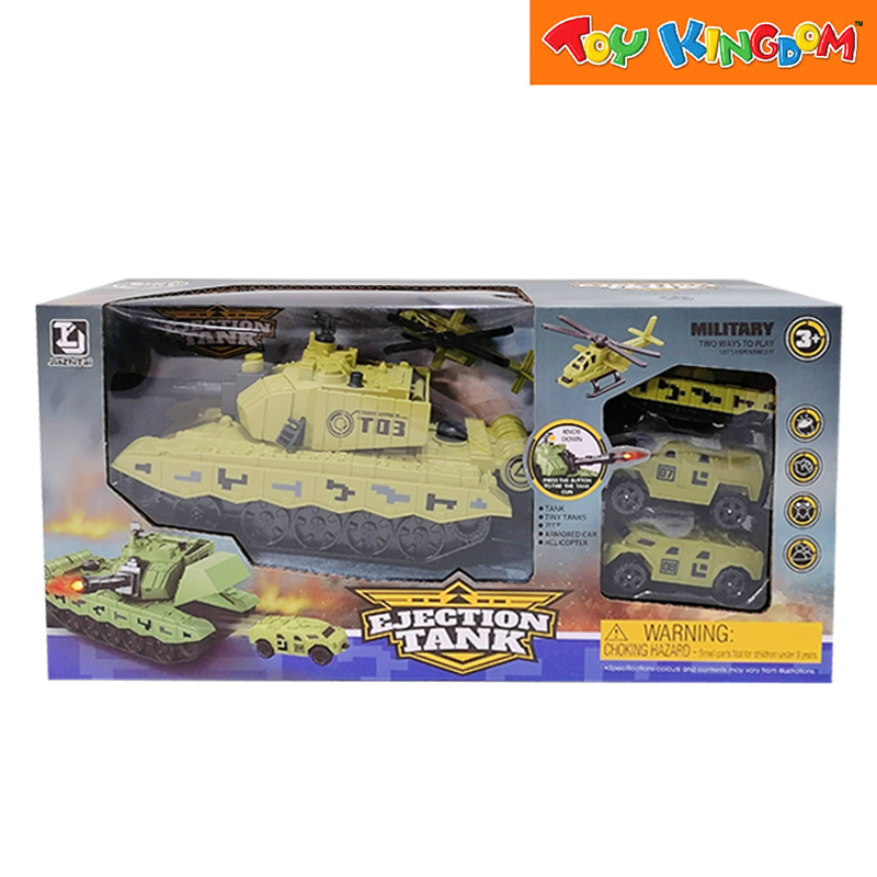 Ejection Tank Military Playset – Toy Kingdom