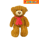 Giant Sitting Bear Plush with Scarf