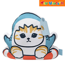 Mofusand Whale Shark Die-Cut Character Pillow