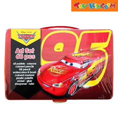 Disney Pixar Cars 68-Piece Kids Art Set