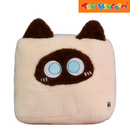 Square Cat Plush Pillow