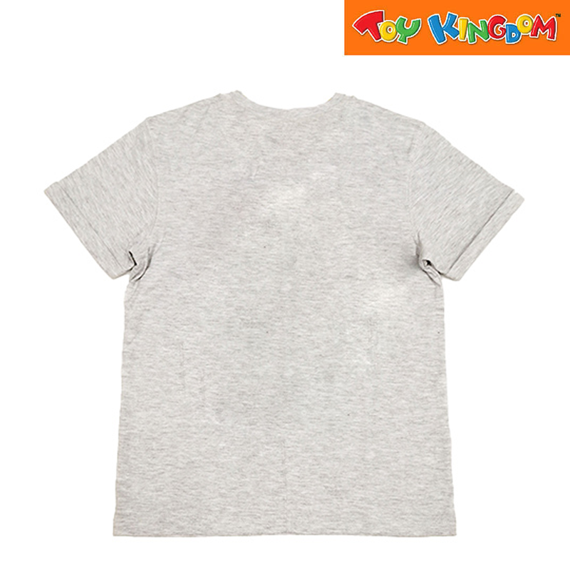 Disney Mickey Mouse Classic Round Neck Shirt with Cut and Sew Detail