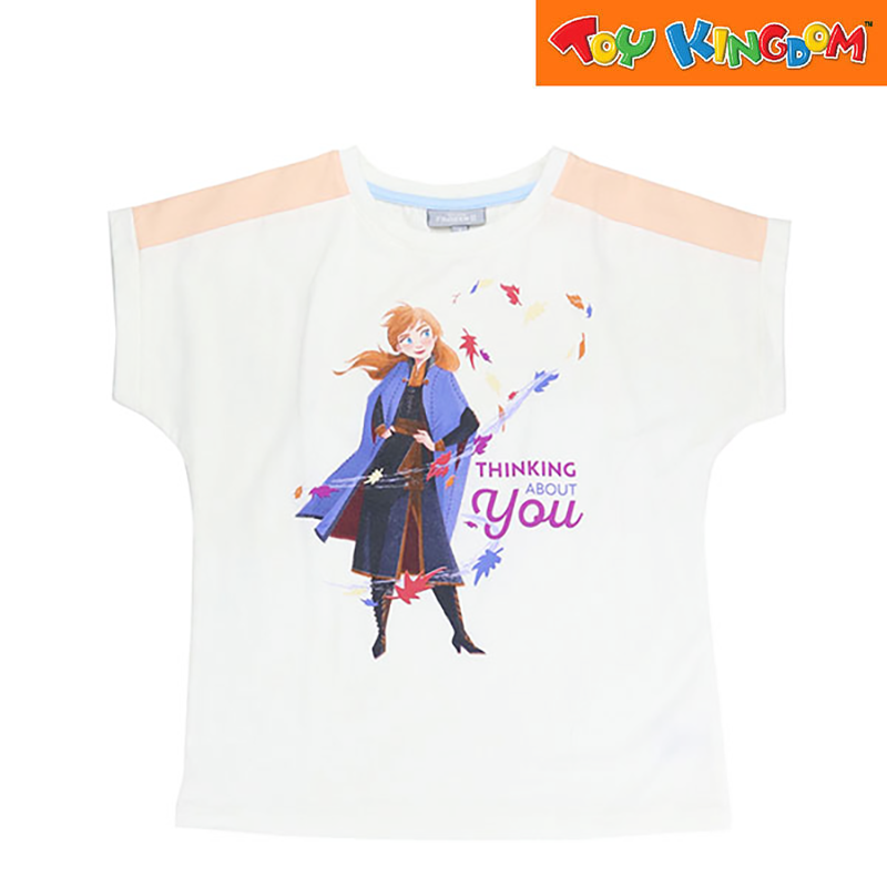 Disney Frozen Anna Thinking About You Cut and Sew Dolman Shirt