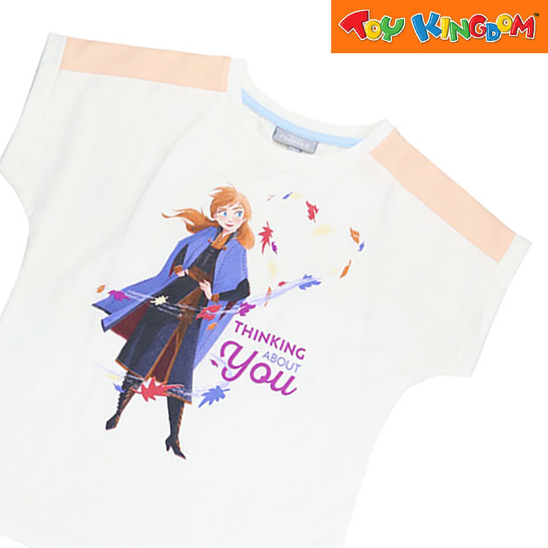 Disney Frozen Anna Thinking About You Cut and Sew Dolman Shirt