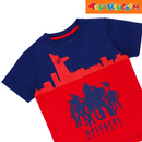 Marvel Avengers Navy Blue/Red Round Neck Shirt