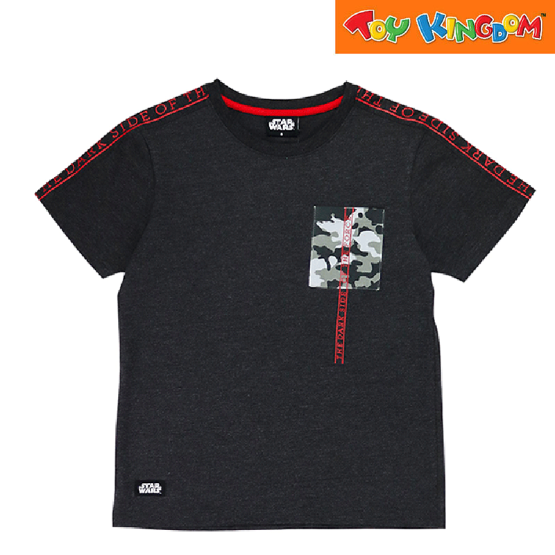 Star Wars Black Round Neck Shirt