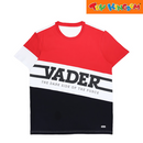 Star Wars Darth Vader Red/White/Navy Blue Round Neck Shirt